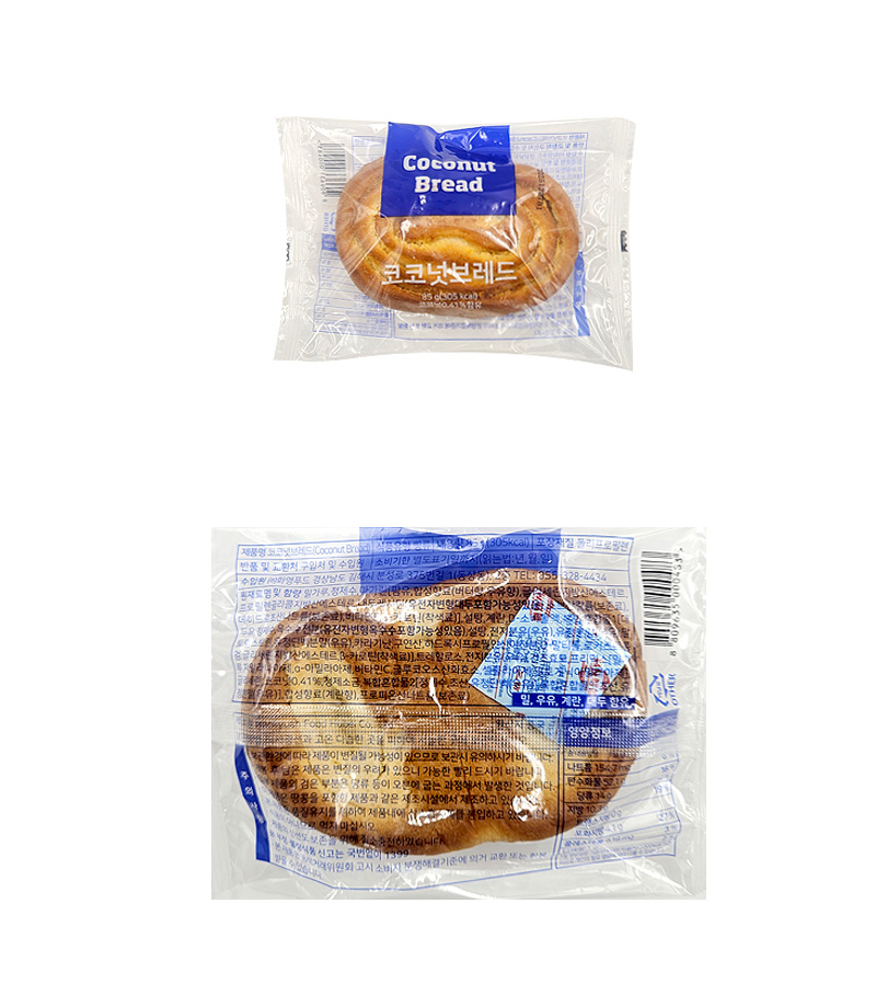 코코넛브레드[천원빵] & 상품정보